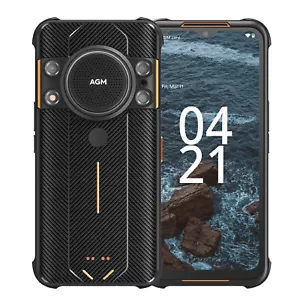 AGM H5 64GB/128GB ROM 7000MAH Rugged Smartphone Unlocked Phones Dual SIM Android - Picture 1 of 10