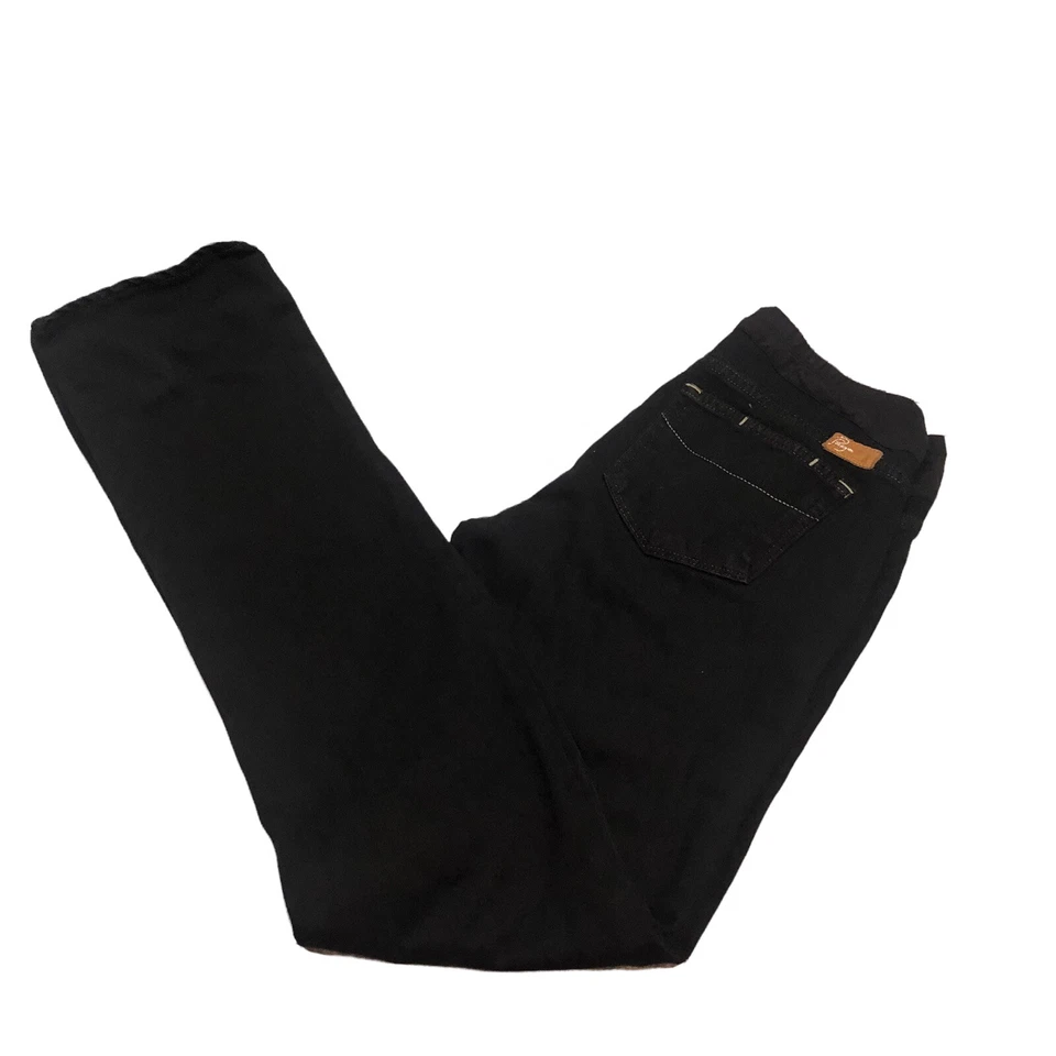 PAIGE Denim Women's Maternity Black Jeans Blue Heights Skinny 30 X 34 - Image 1 of 4