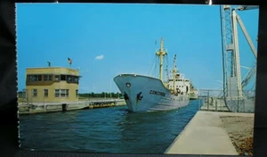 Vintage Bertrand H. Snell Lock - Schiffe aus Europa fahren zu den Großen Seen - kein Versand - Bild 1 von 2