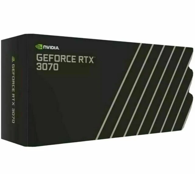 NVIDIA GeForce RTX 3070 Founders Edition 8GB GDDR6 Graphics Card - Dark Platinum/Black