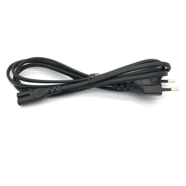 EU 6FT 2 Prong Fig 8 AC Power Cable for Vaio PCGA-AC16V6 AC Adapter ASUS Eee PC - Image 1 of 1