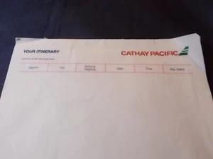 CATHAY PACIFIC Stationery Writing / Typing Paper 12 Sheets Ephemera - Picture 1 of 4