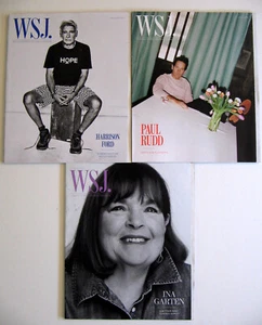 Lot WSJ The Wall Street Journal Zeitschriften 3 Harrison Ford, Paul Rudd, Ina Garten - Bild 1 von 7