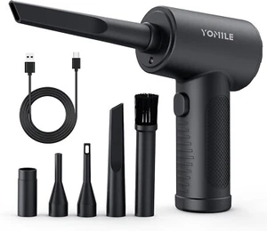 Electric Air Duster 120000RPM Cordless Keyboard Cleaner 7600mAh Rechargeable - Picture 1 of 1