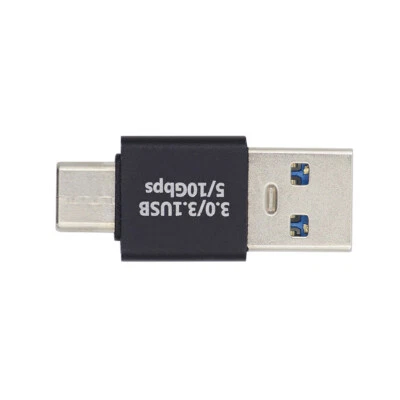 10Gbps USB3.0 Type A to USB 3.1 Type C Data Charge Adapter for Laptop Phone - Image 1 of 4