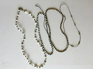 4 Vintage bunte Perlenketten - Bild 1 von 4