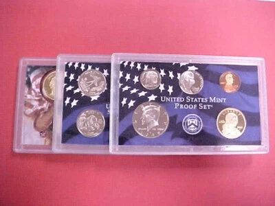 SHARP 2008 S US MINT ANNUAL 14 Coin Proof Set Original Box COA  Deep Cameos PS1 - Image 1 of 4
