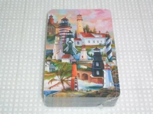 Lighthouses Playing / Poker Cards -- Sandra Bergeron - -SunsOut - Sealed! - Picture 1 of 4