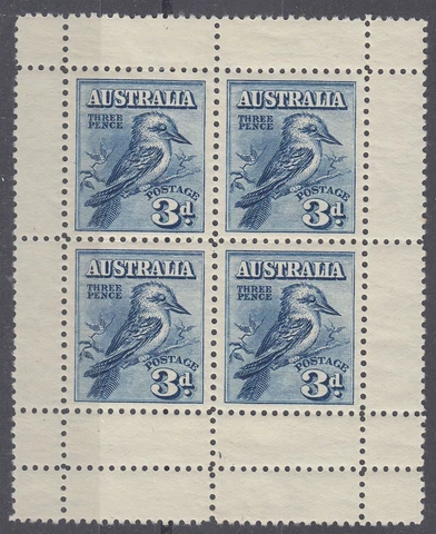Australia #95a Mint Pane of 4 Cover