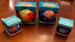 Waboba Tropical Kahuna and Extreme Balls Lot of 4 (2 each) New Bounces on Water - Picture 1 of 3