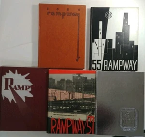 Univ Georgia Atlanta Yearbook Rampway Multiple Years 1952, 53, 54, 55, 57, 76 - Picture 1 of 1