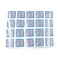 20pcs NEW inside XEON inside 18*18mm Sticker badge label case for laptop ST054