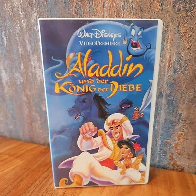 Aladdin und der König der Diebe VHS Erstauflage mit Hologramm - Bild 1 von 4