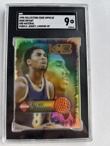 1998 Kobe Bryant HOF Collectors Edge Impulse Material “Rare” SGC - Picture 1 of 2