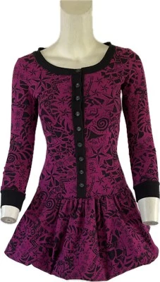 Vintage Betsey Johnson 2010 Runway Graffiti Dress - Image 1 of 4