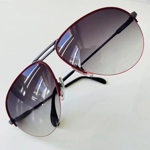 Vintage CAZAL 726 Col 328 Red Grey Eyeglasses W. Germany Sunglasses Large NOS - Picture 1 of 12