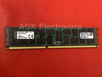 KINGSTON KTM-SX313LV/16G 16GB DDR3 PC3-10600R Reg ECC 1.5V DIMM  - Image 1 of 3