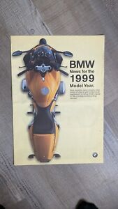 1999 Bmw Motorcycle Range Sales Brochure (K1200 R850 Gs R1200 F Series) #Deep