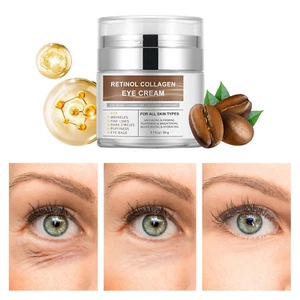 Retinol Eye Cream for Dark Circles and Puffiness Bags, Caffeine Eye Creams with  - Picture 1 of 7
