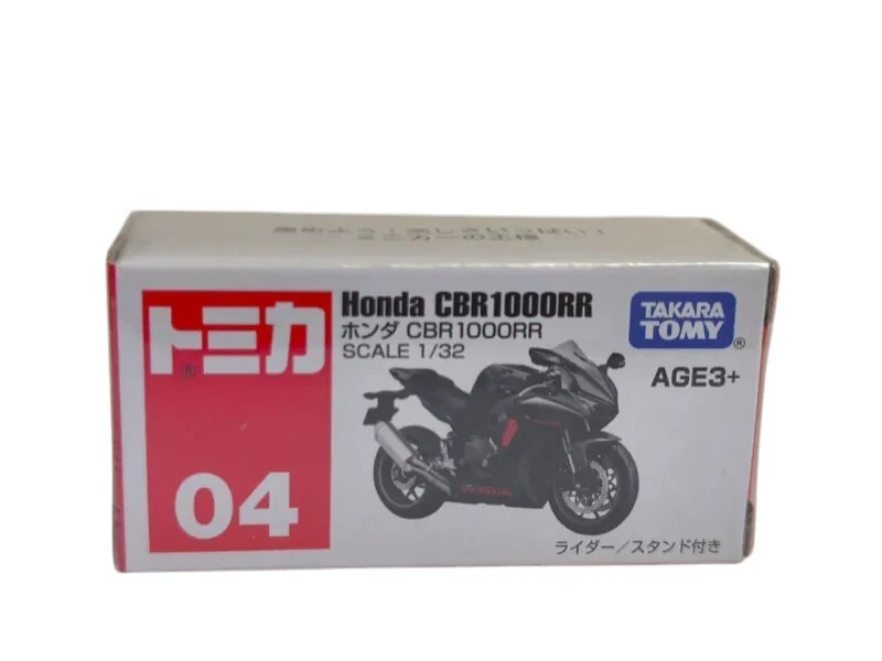 Takara Tomy Tomica 04 Honda CBR1000RR Motorcycle 1:32 2025 - Image 1 of 1