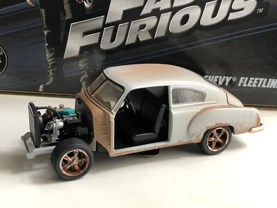 JADA FAST AND FURIOUS DOM'S CHEVY FLEETLINE 1:24 DIECAST MODEL NEW NO BOX - Image 1 of 4