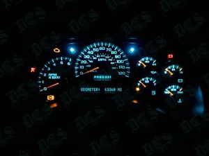 ICE BLUE LED UPGRADE KIT SILVERADO SUBURBAN SIERRA ESCALADE H2 TAHOE YUKON XL - Picture 1 of 24