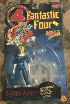 Fantastic Four Mulher Invisível Pintado MOC 1994 - Imagem 1 de 2