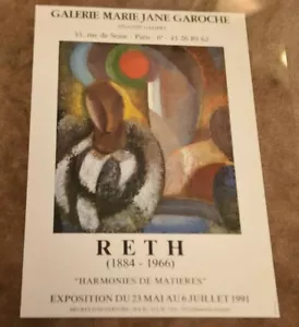 Galería Marie Jane Garoche ATLANTIS GALLERY PARIS FRANCIA Exposición Reth 1991 - Imagen 1 de 4