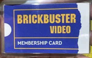Vintage Blockbuster Membership Card Laminated SDCC 2023 - Picture 1 of 2