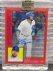 2019 Topps Clearly Authentic Kyle Schwarber Red Autograph Auto #21/50 Cubs