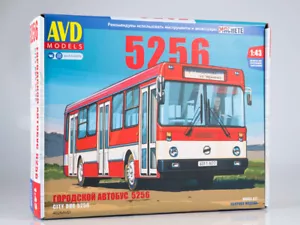 4026AVD LIAZ-5256 Stadtbus, Modellbausatz - Bild 1 von 6