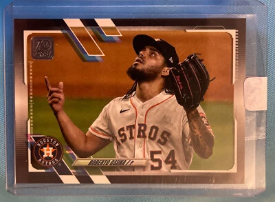 2021 Topps Series 1 #2 Roberto Osuna Black Parallel /70 Astros - Изображение 1 из 3