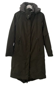 Abrigo con capucha verde Janelle Seasalt para mujer ~ Reino Unido 10 EE. UU. 6 PVP £170 - Imagen 1 de 11
