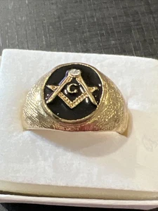 Masonic Ring Size 11.5  - Picture 1 of 13