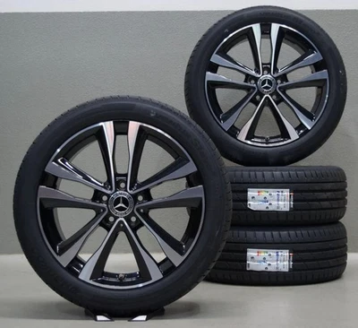 Original Mercedes-Benz A-Klasse W177 CLA C118 18 Zoll Sommerreifen Felgen DOT25 - Bild 1 von 4