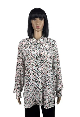 Weekend Max Mara Silk Printed Collared Blouse Button Up - Image 1 of 4
