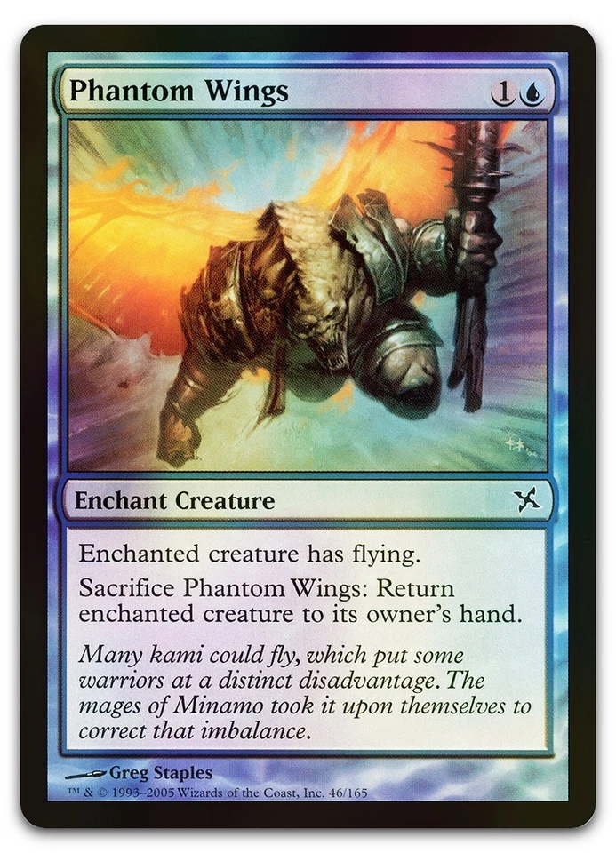 Phantom Wings #46 (Foil) (NM) Betrayers of Kamigawa BOK Magic MTG - Image 1 of 1