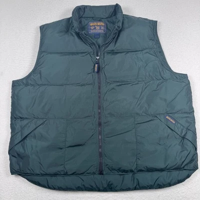 Woolrich Duck Down Puffer Vest Men’s Forest Green XXL Packable Hunting Hiking - Image 1 of 4