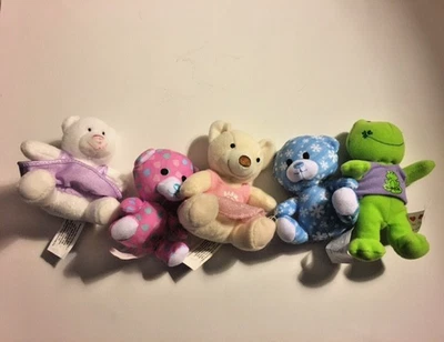 Lote pequeno de brinquedos de pelúcia Build A Bear - Imagem 1 de 4