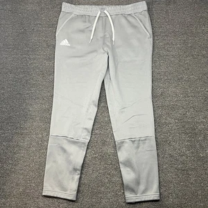 Adidas Aeroready Athletic Track Pants Men's Xl Gray Soccer Athleisure Workout - Picture 1 of 17
