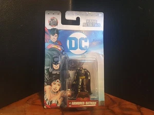 Neue/ungeöffnete „Armored” Batman Nano Metalfigs. 100 % Metallguss. - Bild 1 von 16