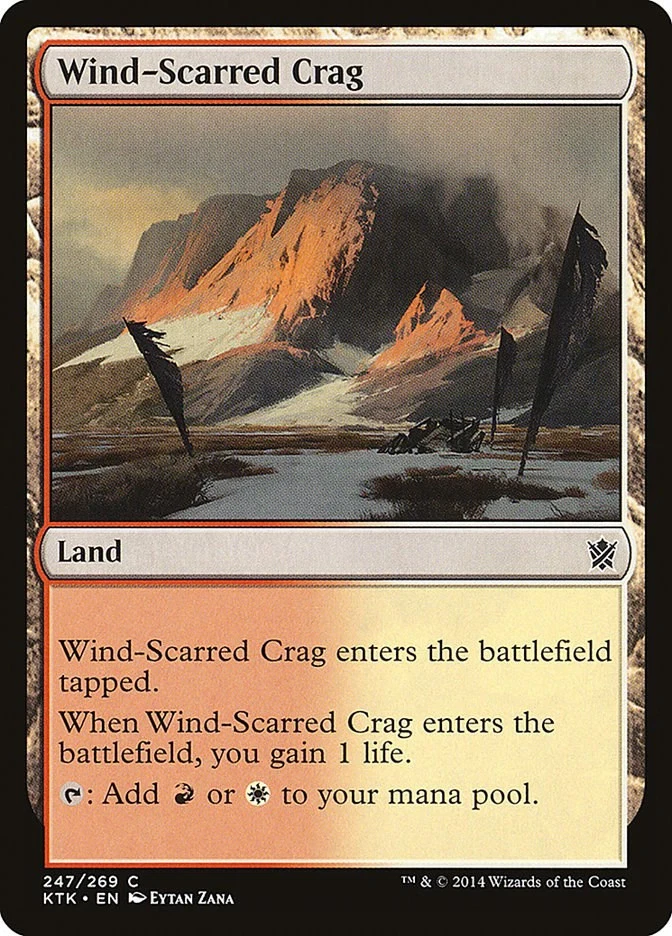 Wind-Scarred Crag - 247 / English / Lightly Played - Image 1 of 1
