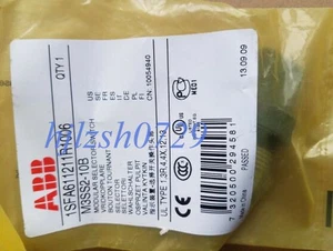 2pc New ABB Black Self-resetting Type Operating Head M3SS2-10B 3-gear - Picture 1 of 4