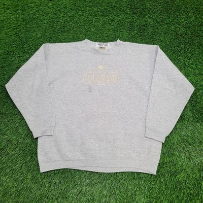 Vintage University-of-Colorado Sweatshirt Women L 23x25 Baggy - Image 1 of 4