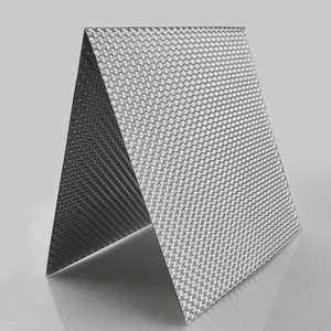 Panneau thermique en aluminium gaufré ignifuge - Foto 1 di 1