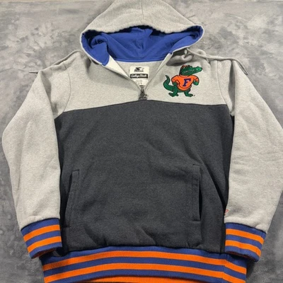 Vintage Florida Gators  Mens Medium Sweatshirt Starter Football NCAA 1/4 Zip - Image 1 of 4