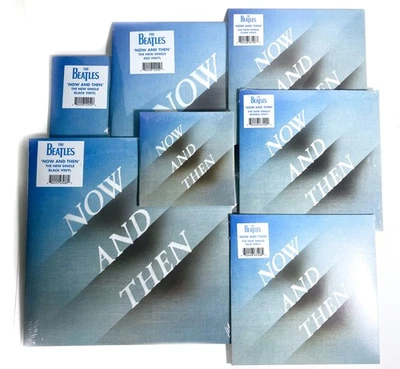 THE BEATLES Now And Then Fans First SPOTIFY 10 Inch Vinyl Bundle SEALED - Image 1 of 2