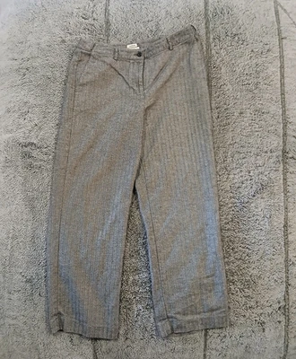LL Bean Dress Pants Women's 14 Herringbone Classic Fit Lined Slacks Cotton - Image 1 of 4