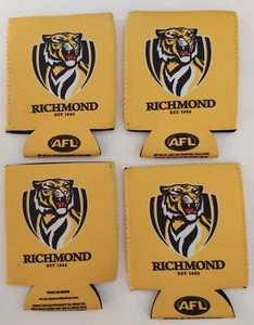 AFL Richmond Tigers Set of 4 Can Coolers Stubby Holders - Bild 1 von 3