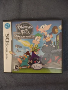 Phineas and Ferb: Across the 2nd Dimension  (Nintendo DS, 2011) Complete Poster - Picture 1 of 3